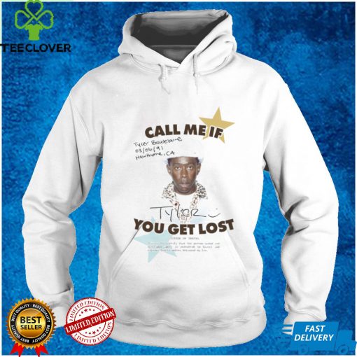 Tyler The Creator Call Me If You Get Lost Shirt