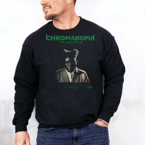 Tyler The Creator Chromakopia The World Tour Europe united Kingdom 2025 shirt