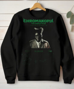 Tyler The Creator Chromakopia The World Tour Europe united Kingdom 2025 shirt