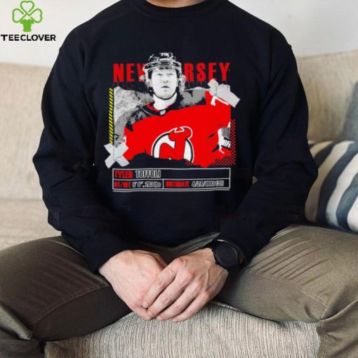 Tyler Toffoli New Jersey Devils ice hockey player information paper hoodie, sweater, longsleeve, shirt v-neck, t-shirt