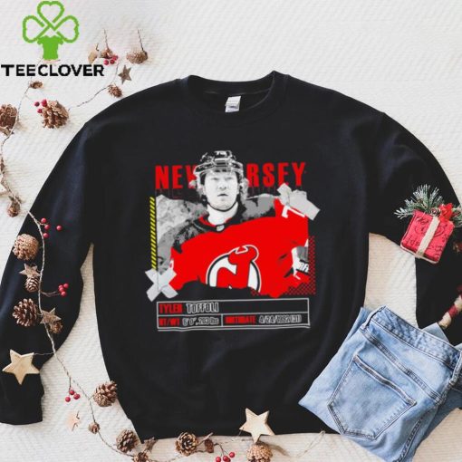 Tyler Toffoli New Jersey Devils ice hockey player information paper hoodie, sweater, longsleeve, shirt v-neck, t-shirt