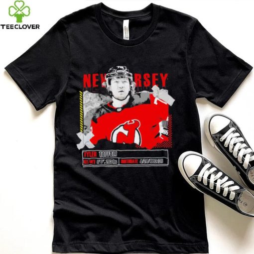 Tyler Toffoli New Jersey Devils ice hockey player information paper hoodie, sweater, longsleeve, shirt v-neck, t-shirt