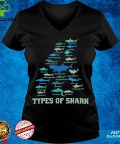 Types Of Shark Whale Shark Fin T Shirt Hoodie, Sweter Shirt