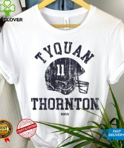 Tyquan Thornton New England Helmet Font Shirt