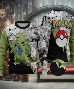 Tyranitar Tyranitar Anime Tyranitar Xmas Pocket Monster Gift Ugly Christmas Sweater For Men And Women