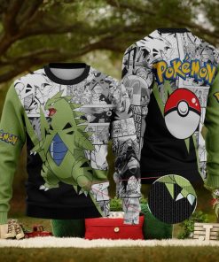 Tyranitar Tyranitar Anime Tyranitar Xmas Pocket Monster Gift Ugly Christmas Sweater For Men And Women