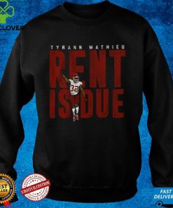 Tyrann Mathieu Rent Is Due Welcome New Orleans Saints NFL Classic T Shirts 2 Tyrann Mathieu Rent Is Due Welcome New Orleans Saints NFL Classic T Shirts