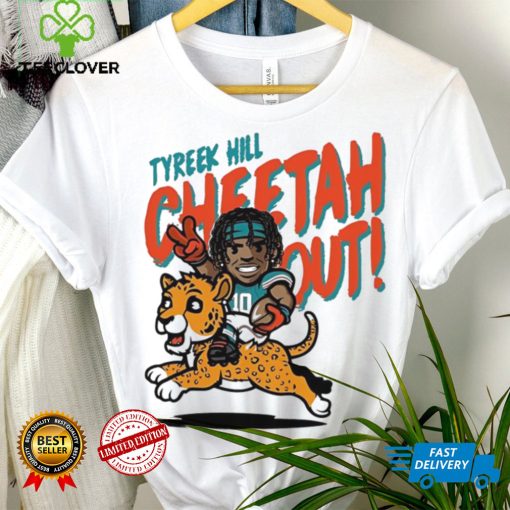 Tyreek Hill cheetah out Miami Dolphins football cartoon hoodie, sweater, longsleeve, shirt v-neck, t-shirt