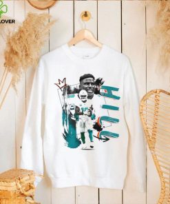 Tyreek Hill number 10 Miami Dolphins football player pose poster shirt 1 Tyreek Hill number 10 Miami Dolphins football player pose poster shirt