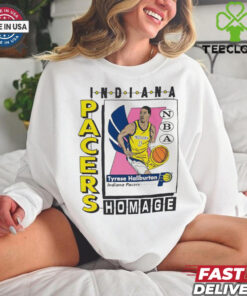 Tyrese Haliburton Indiana Pacers basketball skybox by Homage vintage shirt