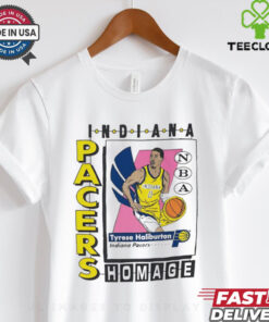 Tyrese Haliburton Indiana Pacers basketball skybox by Homage vintage shirt