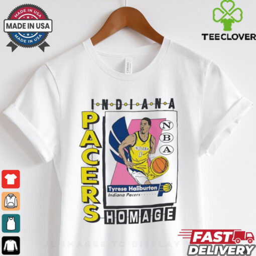 Tyrese Haliburton Indiana Pacers basketball skybox by Homage vintage shirt