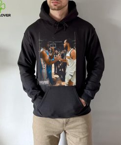 Tyrese Maxey Hand Shake Jalen Brunson At Eastern Conference 2024 NBA Playoffs T Shirt