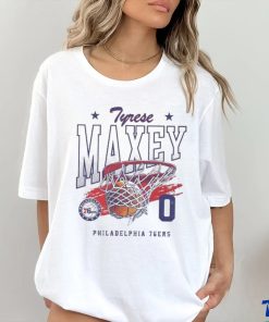 Tyrese Maxey Philadelphia 76ers Swish Shirt