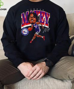 Tyrese Maxey Philadelphia 76ers cartoon caricature signature hoodie, sweater, longsleeve, shirt v-neck, t-shirt