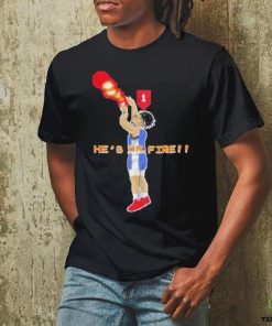 Tyrese Maxey Phly He’s on Fire shirt 1 Tyrese Maxey Phly He’s on Fire shirt