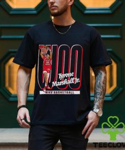 Tyrone Marshall Jr. Woo cartoon shirt
