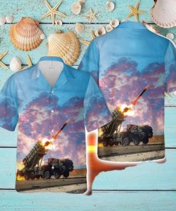 U.S Army Mim 104 Air Defense Button Down Hawaiian Shirt Trend Summer