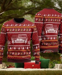 U.S Marine Corps Soldiers All Over Print 3D Ugly Christmas Sweater