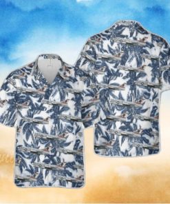 U.S Navy A 7E Corsair II VA 87 Golden Warriors IK 87 Hawaiian Shirt