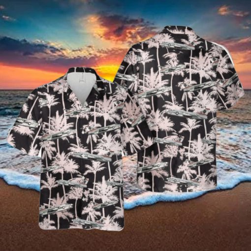 U.S Navy A 7e Corsair Ii Va 87 Golden Warriors Ik 87 Modern Design Button Down Hawaiian Shirt Trend Summer
