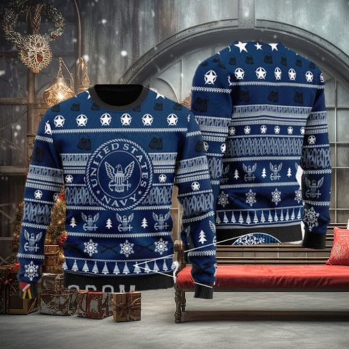 U.S Navy Ugly Christmas Sweater For Men And Women