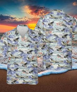 U.S Navy Va 66 A 7e Corsair Youthful Button Down Hawaiian Shirt Trend Summer