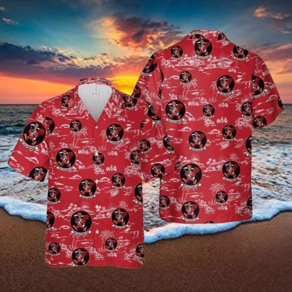 U.S Navy Va 66 Badge Button Down Hawaiian Shirt Trend Summer U.S Navy Va 66 Badge Button Down Hawaiian Shirt Trend Summer
