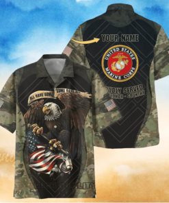 U.S. Marine Corps All Gave Some Some Gave All Custom Hawaiian Shirt