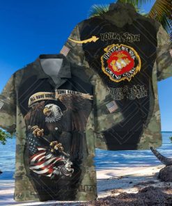 U.S. Marine Corps All Gave Some Some Gave All Custom Hawaiian Shirt