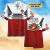Canada Day Fireworks Short Sleeve Hawaiian Shirt
