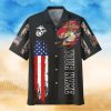 U.S. Army Veterans Punisher Skull Custom Hawaiian Shirt
