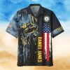 U.S. Coast Guard Veterans Punisher Skull Custom Hawaiian Shirt