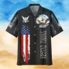 Dog With Car Drawing Print Hawaiian Shirt