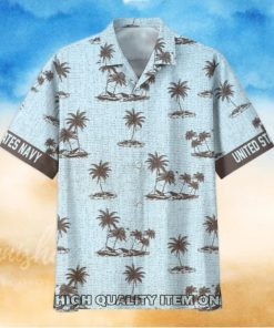 U.S. Navy Veterans Retro Island Hawaiian Shirt