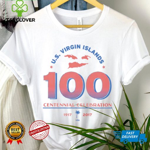 U.S. Virgin Islands 100 Centennial Celebration logo hoodie, sweater, longsleeve, shirt v-neck, t-shirt