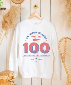 U.S. Virgin Islands 100 Centennial Celebration logo hoodie, sweater, longsleeve, shirt v-neck, t-shirt