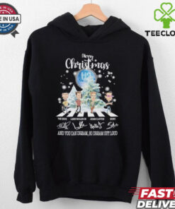 U2 Band Abbey Road Merry Christmas shirt
