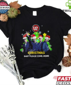 U2 band Christmas baby please come home shirt