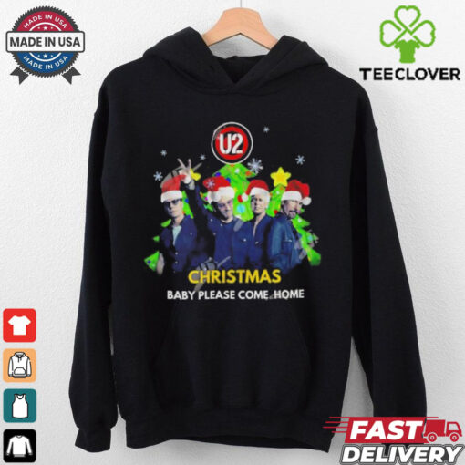 U2 band Christmas baby please come home shirt