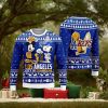 Dallas Mavericks Snoopy Christmas Light Woodstock Snoopy Ugly Christmas Sweater 3D Printed Men And Women Holiday Gift