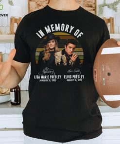 In Memory Of Presley Signatures Shirt