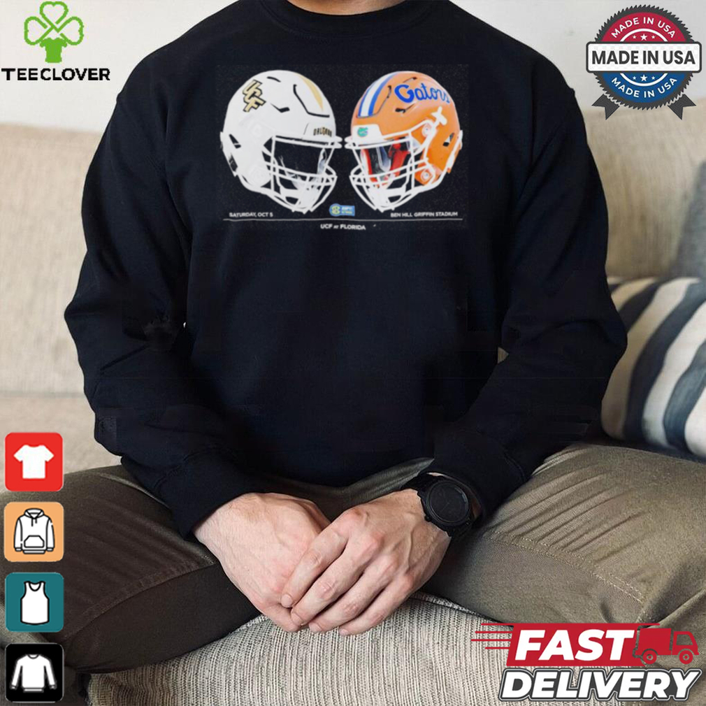 UCF Football vs Florida Gators Football October 5, 2024 Ben Hill Griffin Stadium Shirt UCF Football vs Florida Gators Football October 5, 2024 Ben Hill Griffin Stadium Shirt