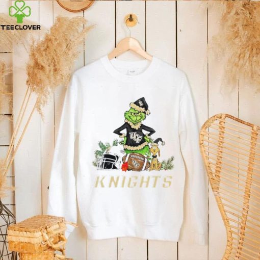 UCF Knights Grinch and Max dog funny Christmas hoodie, sweater, longsleeve, shirt v-neck, t-shirt