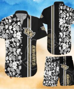 UCF Knights Hawaiian Shorts and Shirt Summer Beach Shirt Full Over Print