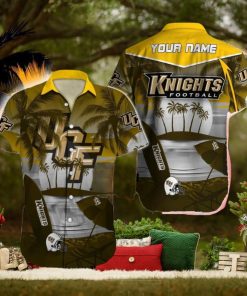 UCF Knights NCAA Best Custom Name Hawaiian Shirt Beach For Men Women Gift For Fans