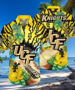 UCF Knights NCAA For Sports Fan 3D Printed Hawaiian Style Shirt
