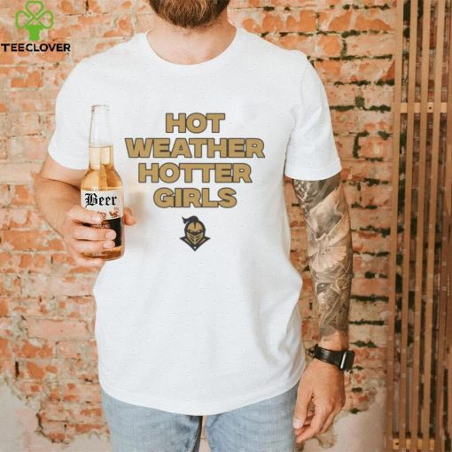 UCF Knights hot weather hotter girls hoodie, sweater, longsleeve, shirt v-neck, t-shirt