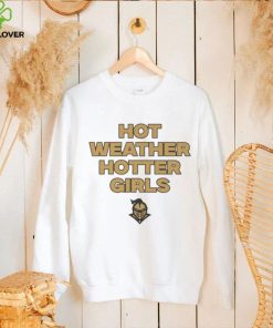 UCF Knights hot weather hotter girls hoodie, sweater, longsleeve, shirt v-neck, t-shirt