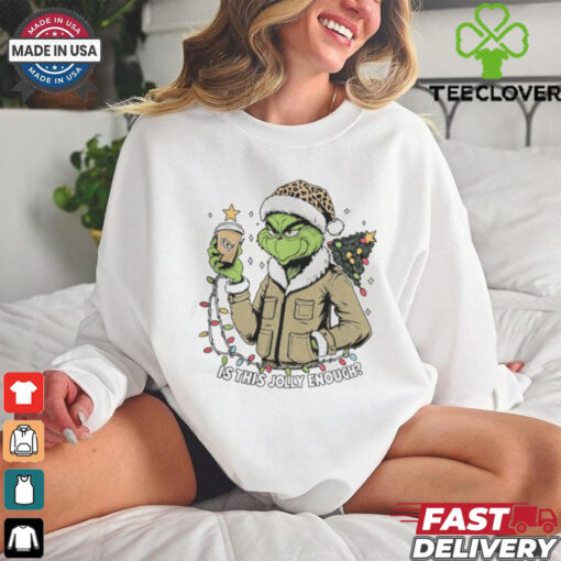 UCF Knights x Santa Grinch Is This Jolly Enough Merry Christmas Shirt